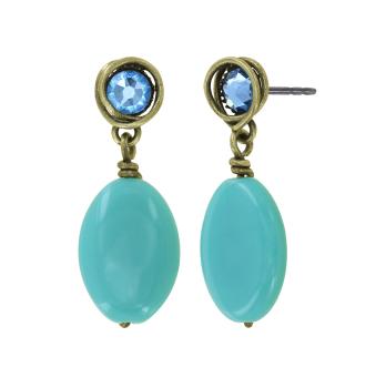 blue - Daily Desire - Konplott earrings - colors match Daisy Dance